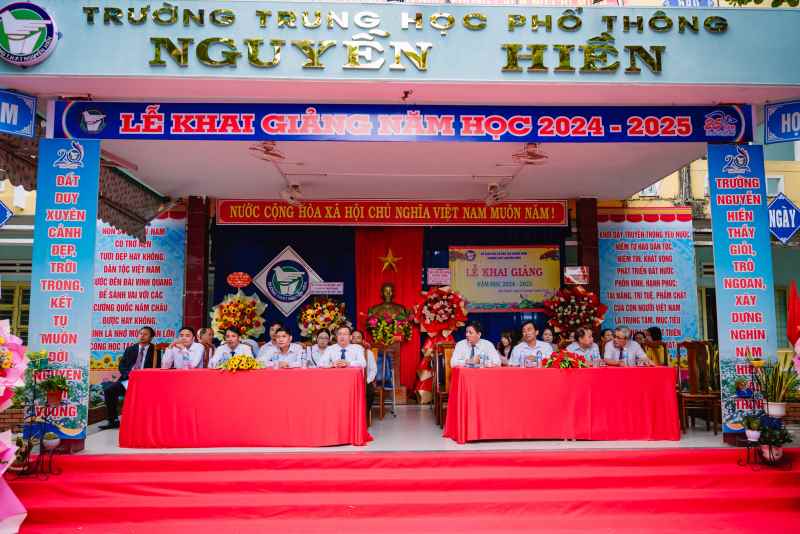 LỄ KHAI GIẢNG NĂM HỌC 2024 - 2025