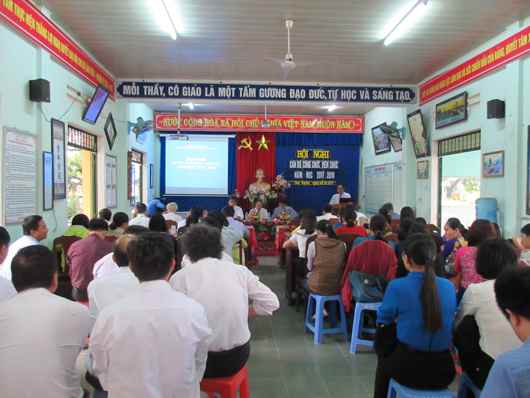 HỘI NGHỊ CÁN BỘ, CÔNG CHỨC, VIÊN CHỨC NĂM HỌC 2017 - 2018